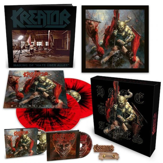 Kreator Hate Uber Alles =limited Box-set= 2 Vinyl + 2 Cd
