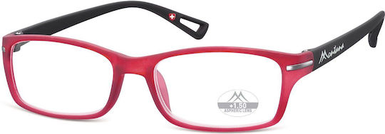 Montana Eyewear Γυαλιά Πρεσβυωπίας +2.50 σε Κόκκινο χρώμα