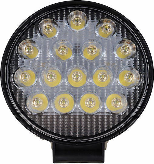 LED Car Work Headlight 42W Round 12-60V IP65 Waterproof Light Off-road SUV ATV Truck