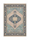 Klonaras Aurora 9225 Non-slip Rectangular Summer Cotton Rug with Fringes 80x140cm