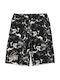 Kids Fabric Shorts/Bermuda Black