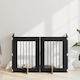 vidaXL Metallic Dog Divider in Black Colour 60 ...
