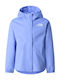 Antora Waterproof Kids Sports Long Windproof Jacket with Lining & Hood Purple