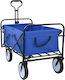 vidaXL System for Lifting / Pulling Equipment Collapsible for Load Capacity up to 200kg in Blue Colour