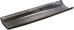 Umi Handelsbedienbrett Aus Melamin Sushi Schwarz 41x13x3cm APS Germany