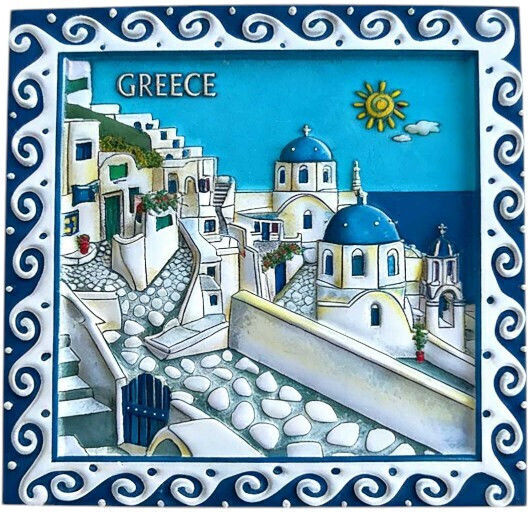 Tουριστικό Μαγνητάκι Souvenir Σετ 12pcs Greece 678511