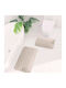 Badematten Linien Creme 45x70cm
