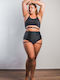 Schwarzes Bustier für Pole Dance