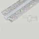 Aluminum Profile Installation Over Flexible Cardboard D-il