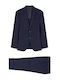 Winter Men's Suit Blue