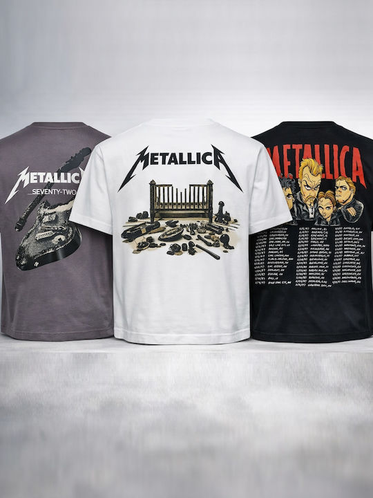 Official T-shirt Metallica “seventy‑two” – Μπλούζα Back Print