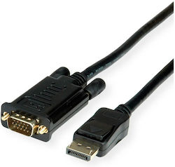 Roline DisplayPort Cable Male - VGA Male 1m Black (11.04.5970-20)