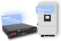 Deye Deye 5K SG05 DYNESS B4850 Kit Autonome Photovoltaiksysteme