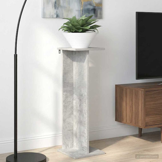 vidaXL Pflanzentürme Holz Grau 25x25,5x80,5cm 2 Stück