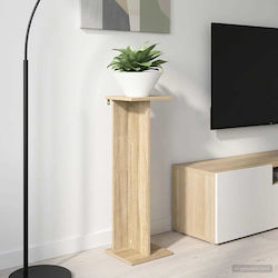 vidaXL Ανθοστήλη Ξύλινη Πράσινη 25x25.5x80.5εκ.