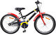vidaXL 24" Kinderfahrrad BMX Schwarz