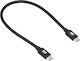 Owc Owc Cable Tb5 Tb4 Usb4 C Up To 80 120gb S Retail Cable 240w 0.3 Meter