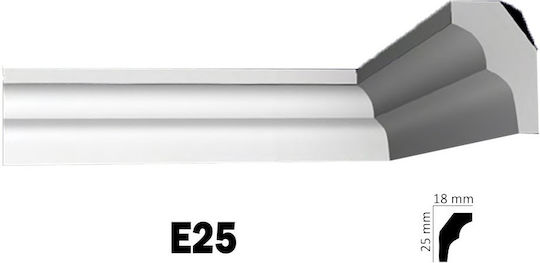 Decorative Ceiling Pelmet E25 2m Polystyrene