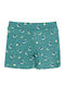 Tutete Kids Swimwear Swim Shorts Teal Whale