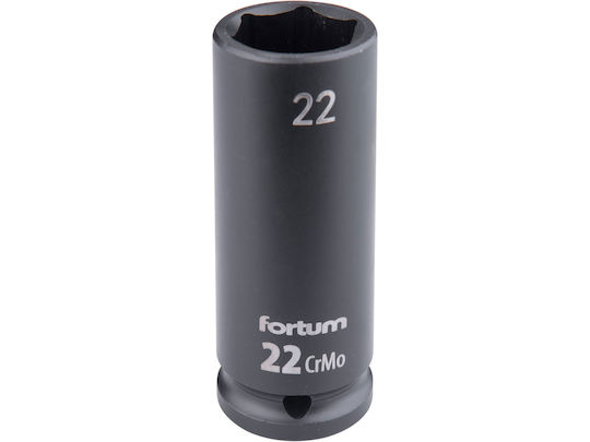 22 Mm Impact Socket Steckschlüssel Fortum 4703222 Crmov Länge 78 Mm