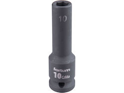 Cheie Biți Cu Cap Hexagonal 10mm 1/2" Fortum 4703210 Crmov Lungime 78mm