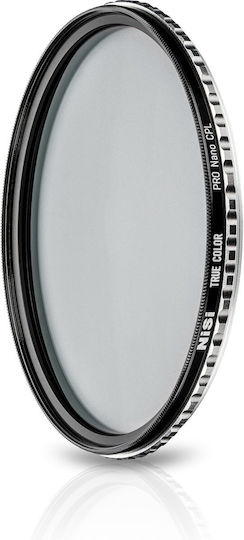 NiSi Lens Filter PL Coloured CPL PRO Diameter 82mm for Photographic Lenses
