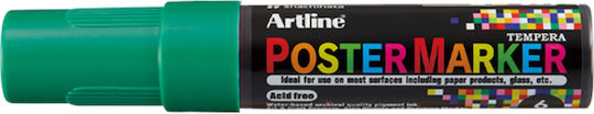 Artline Poster Ανεξίτηλος Μαρκαδόρος Green 6mm