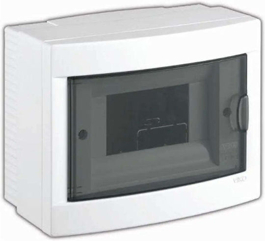 Viko Apartment Panel Oberfläche Platzierung 6 Modul Wandmontage Wasserdicht Schrank Transparent Tür