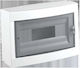 Apartment Panel Surface Mount 12 Modules Viko By Panasonic Transparent Door