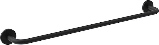 Imex Bathroom Rail Single Wall-Mounted with Screws Black