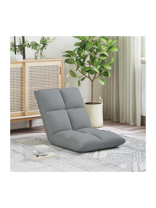Multifunctional Bean Bag Chair Light Gray 50x61x57cm