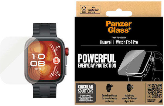 PanzerGlass Screen Protector for Huawei Watch Fit4 Pro 1pcs