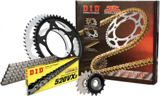 Chain Sprockets Set Did Jt Honda Fmx 650 14-42-520vx3
