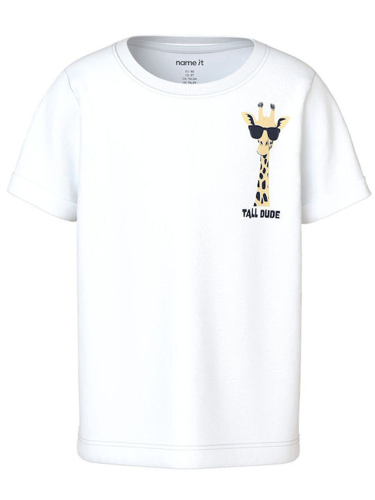 Kinderoberteile T-Shirt Weiß