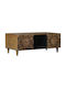 Rectangular Central Wooden Brown Coffee Table W100xL54xH40cm