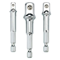 Werkzeyt Adapter Für Steckdosen & Bits Set 3 Stück Werkzeyt Adapter Für Steckdosen & Bits Set 3 Stück
