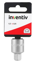 Inventiv Адаптер с Гнездо 1/2'' / 3/8'' и Изход 1/2'' / 3/8''