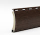 Set 5 Aluminum Slats 39 Mm Walnut 1.5m