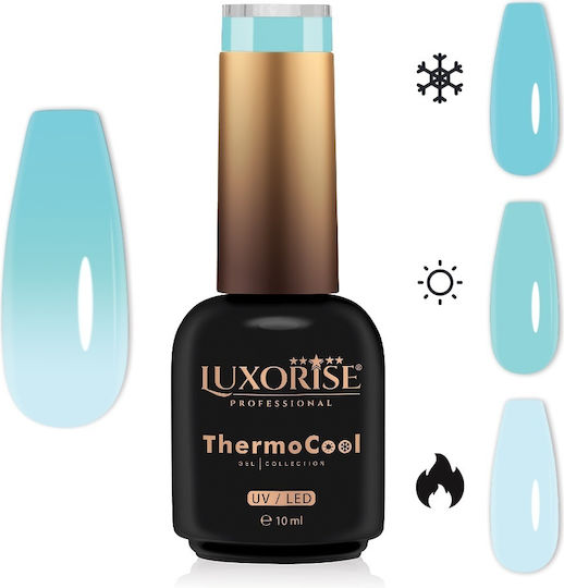 Luxorise Thermocool Ojă Pentru Unghii Cu Gel Termică Semi-Permanentă 3 Culori Urban Showtime 10ml