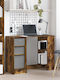 Wooden Desk Brown 100x40x75cm