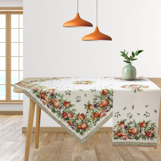 Dimeco Dimeco Tischdecke Panel Pomea Pomea 140x220cm