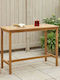 Outdoor Teak Bar Table 150x75x105cm