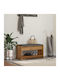 Hallway Furniture with Bench Brown 83x38x45cm