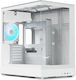 APNX V2-F Gaming Midi Tower Кутия За Компютър Със Страничен Прозорец И RGB Осветление Бяла
