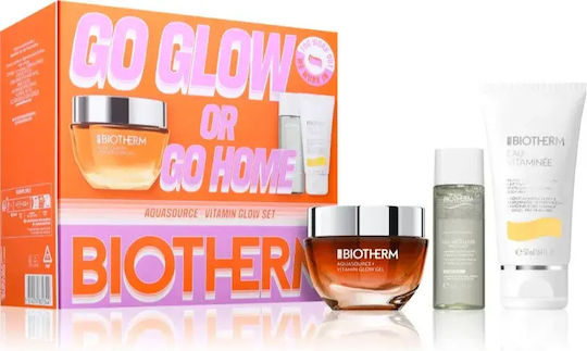 Biotherm Aquasource Vitamin Glow Gel Gift Set Women