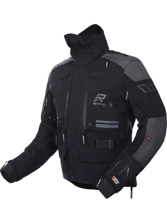 Rukka TitanTrail-R Herren 4-Jahreszeiten Reitjacke Schwarz