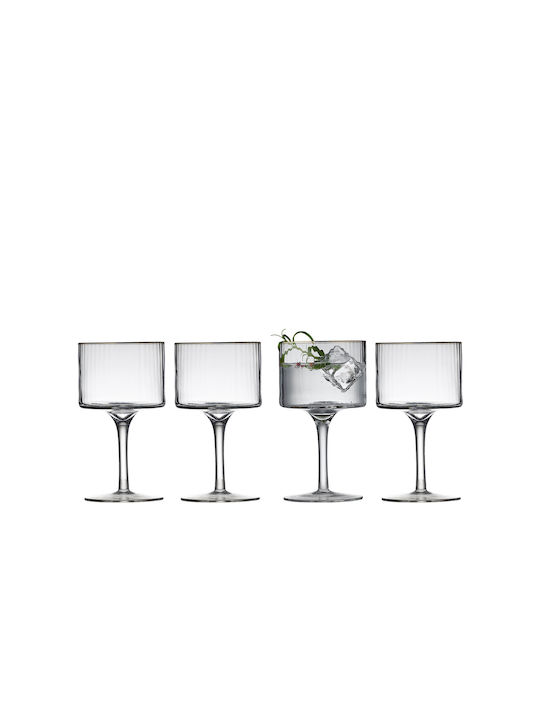 Lyngby Palermo Set Cocktail/Drinking Glass Goblets 450ml 4 Pieces