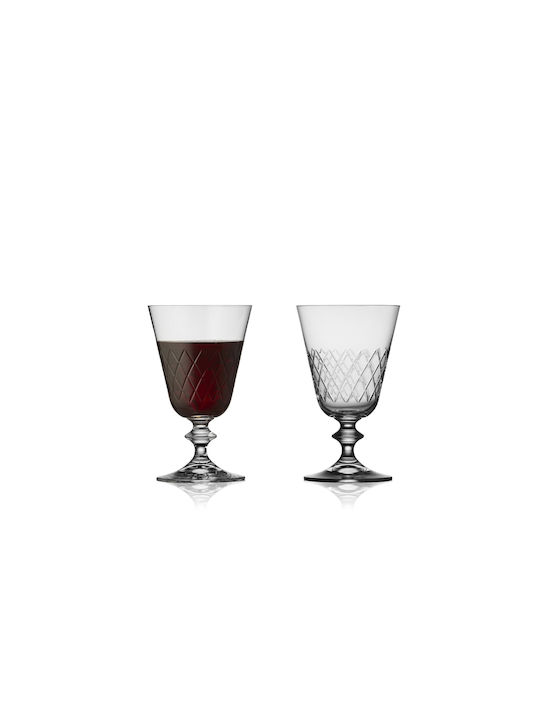 Lyngby Eaton Set Glasses for White and Red Wine Made of Glass Goblets 260ml 2 Pieces