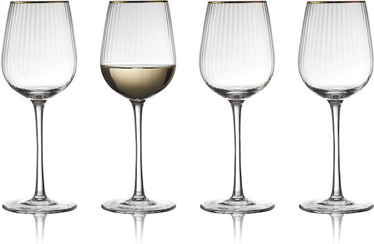 Lyngby Lyngby Glas Set Weißwein Kelch Transparent Glas 300ml 4 Stück
