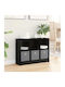Storage Drawer Wooden M73.5xW22.5xH53.5cm